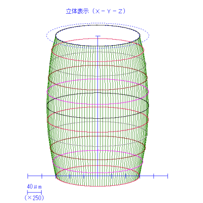 クラウン状加工例 | ホーニング加工