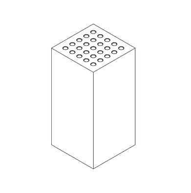 製品図面例12 | 精密微細穴加工